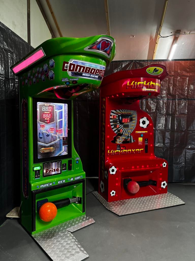 Boksballen te huur voor feestjes & events!, Verzamelen, Automaten | Overige, Zo goed als nieuw, Ophalen