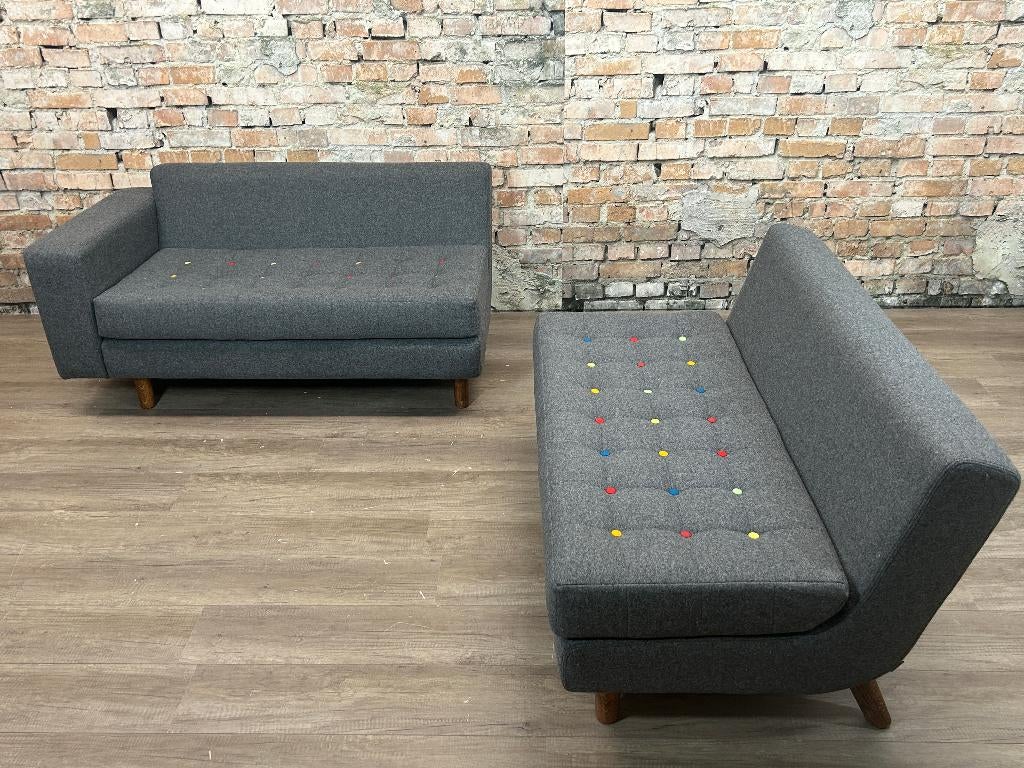 Naughtone Clyde bij TheReSales, Huis en Inrichting, Banken | Bankstellen, Ophalen, Design, 75 tot 100 cm, Zo goed als nieuw