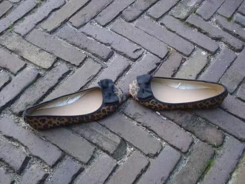 BALLERINA TIJGERPRINT NIEUW 39,  NU GRATIS VERZENDING POST, Bruin, Verzenden, Nieuw, Ballerina's