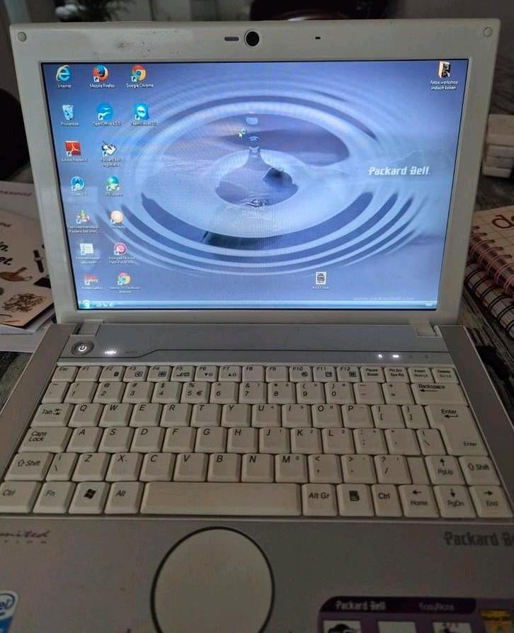 Packard Bell Laptopje, Computers en Software, Windows Laptops, Gebruikt, Minder dan 4 GB, Qwerty, Intel Atom