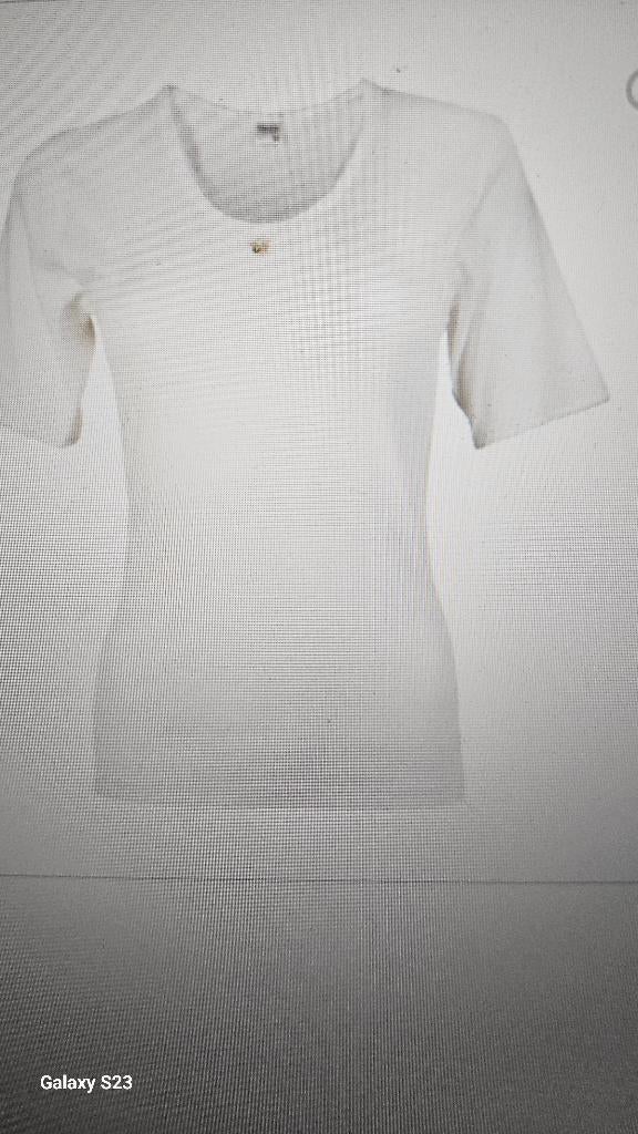 Onderblouse dames Beeren, Hemd, Wit, Onbekend, Ophalen of Verzenden
