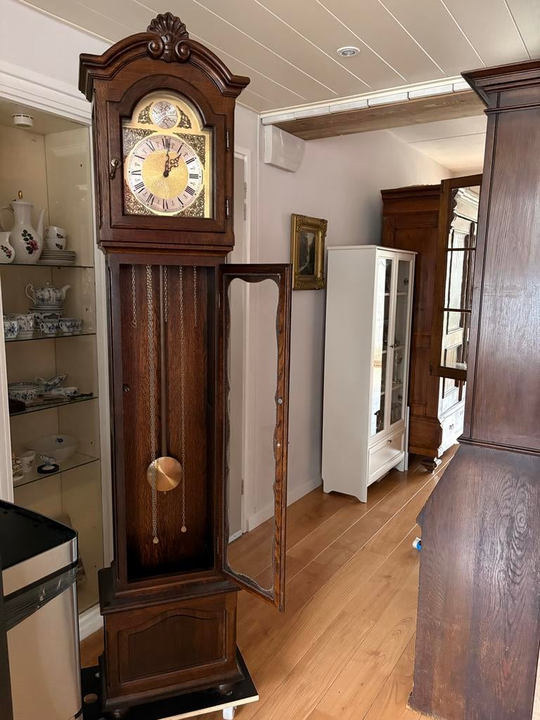 Antieke staande klok ‘Big Ben’ Western Germany, Ophalen