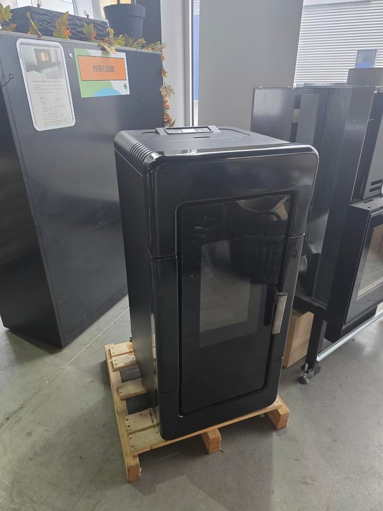 Gebruikte 15 kW Pellet CV Kachel - Compleet!, Gebruikt, Ophalen of Verzenden, Pietro e calore, Vrijstaand