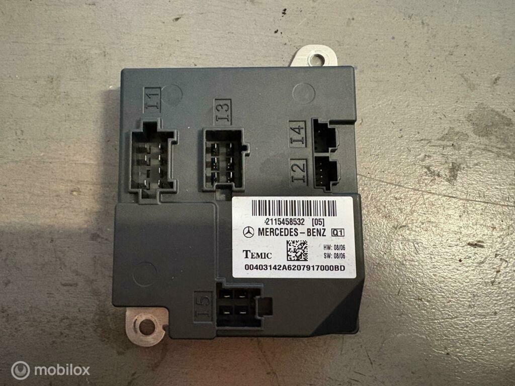 Body control module Mercedes E-klasse W211 2115458532, Gebruikt, Mercedes-Benz, Ophalen of Verzenden, Mercedes-Benz