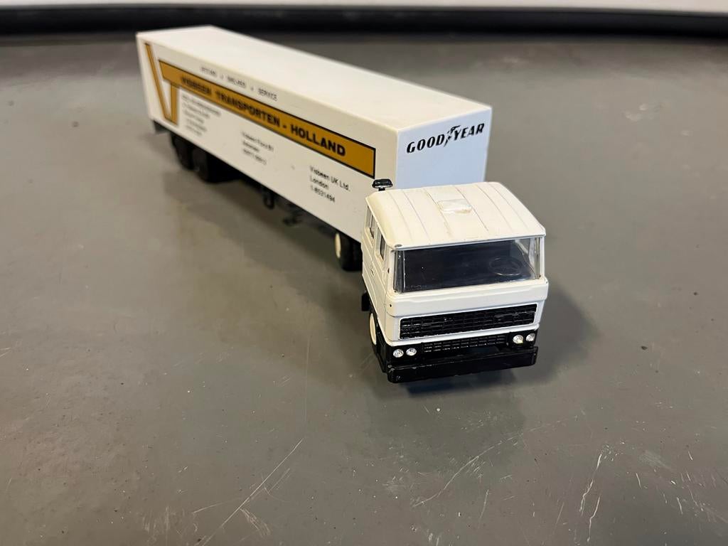 DAF 2800 Visbeen Transporten Miniatuur, Hobby en Vrije tijd, Modelauto's | 1:50, Gebruikt, Overige merken, Ophalen of Verzenden
