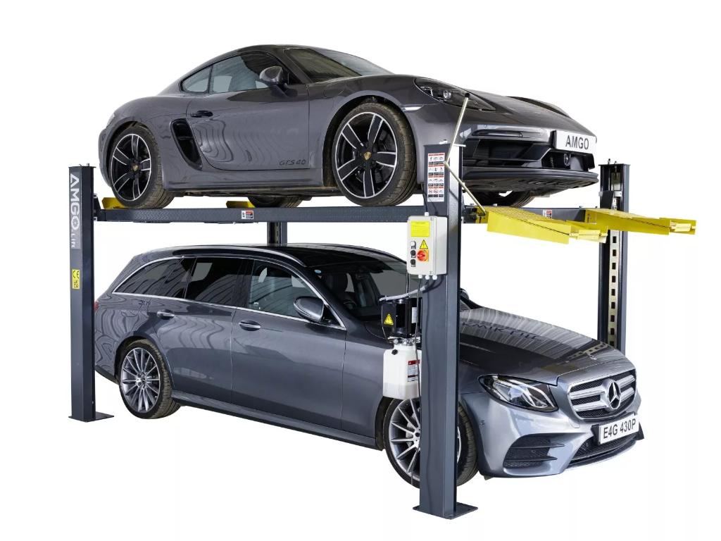 LiftMotive 3500KG Parkeerhefbrug Vierkoloms Hefbrug Autolift, Auto diversen, Autogereedschap, Nieuw, Ophalen of Verzenden
