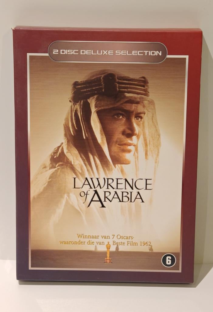 Lawrence of Arabia dvd 2 disc special edition klassieker, Cd's en Dvd's, Dvd's | Klassiekers, 1960 tot 1980, Ophalen of Verzenden