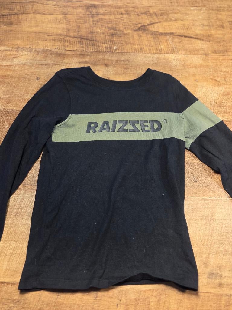 Raizzed longsleeve zwart groen Maat 5/110, Ophalen of Verzenden, Zo goed als nieuw, Shirt of Longsleeve, Raizzed