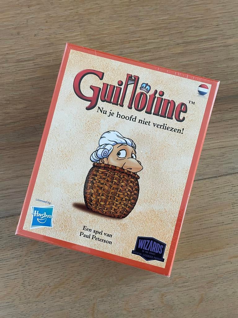 Guillotine kaartspel - Nieuw in folie!, Drie of vier spelers, Ophalen of Verzenden, Nieuw