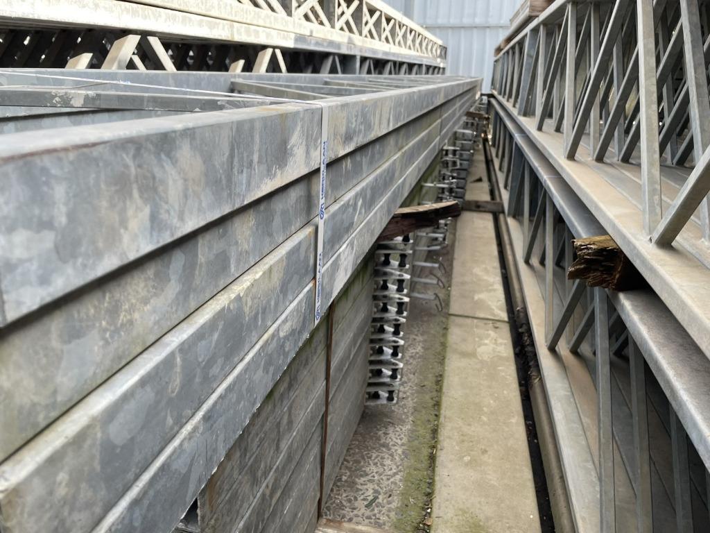 Traliespanten | Lengte= 9.480 mm | Hoogte= 450 mm, Doe-het-zelf en Verbouw, Metalen, Ophalen, Gebruikt, Overige metalen