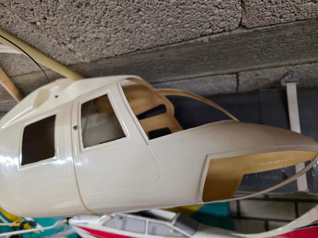CANOPY RANGER HELICOPTER  (particulier), Hobby en Vrije tijd, Gebruikt, Helikopter, Groter dan 1:72, Ophalen