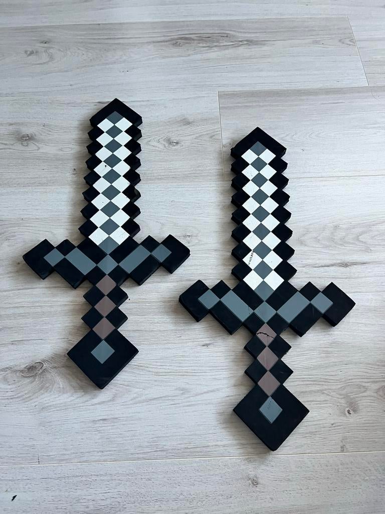 Zachte Minecraft Zwaarden - Gebruikt, Ophalen of Verzenden, Gebruikt, Jongen of Meisje