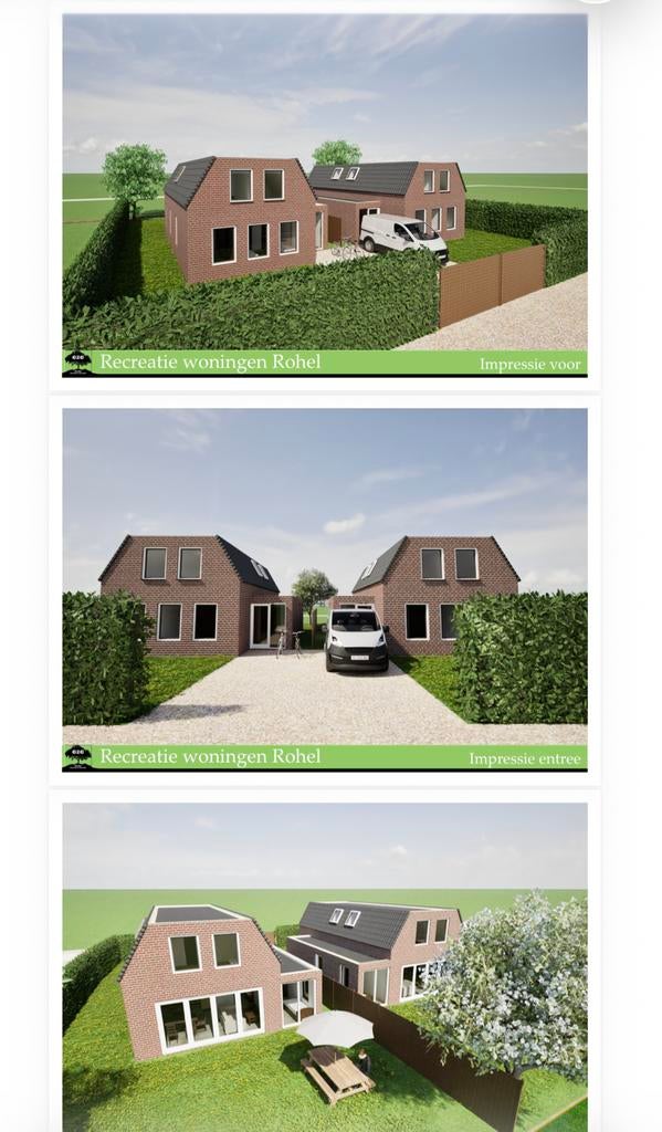 Grond bouwkavel stacaravan recreatiewoning arbeiderswoning, Caravans en Kamperen, Stacaravans, Tot en met 5