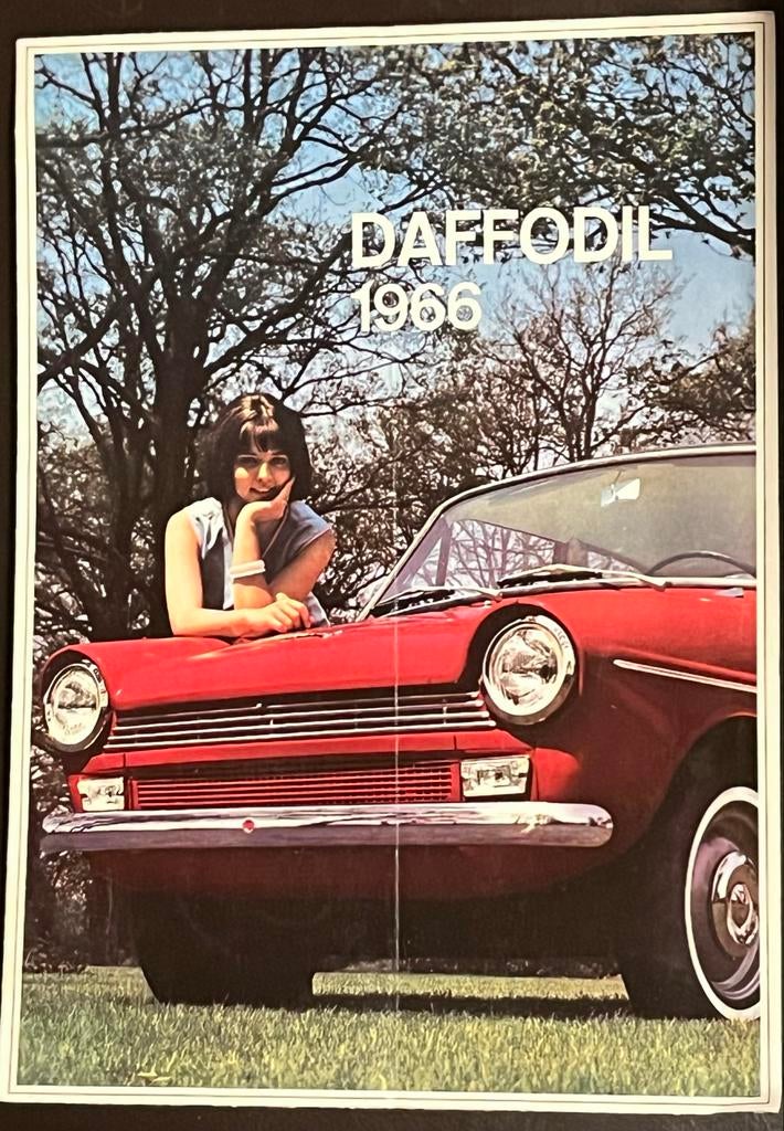 DAF Daffodil folder 1966 - Nette staat, Ophalen of Verzenden, Zo goed als nieuw, Algemeen