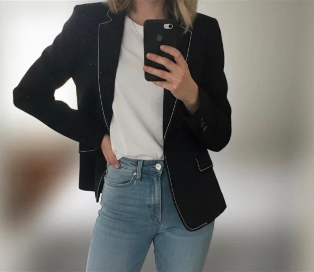 Blazer met prijskaartje Claudia Sträter, Kleding | Dames, Ophalen of Verzenden, Zo goed als nieuw, Zwart