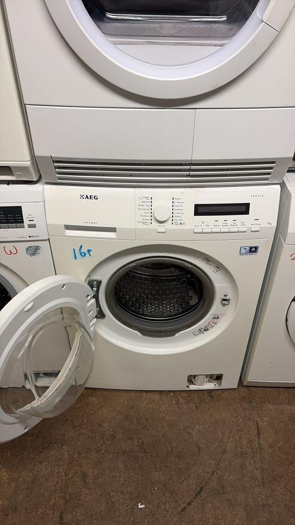 AEG Wasmachine | Schoon | Garantie | Bezorging, Minder dan 85 cm, Refurbished, Voorlader, 1200 tot 1600 toeren