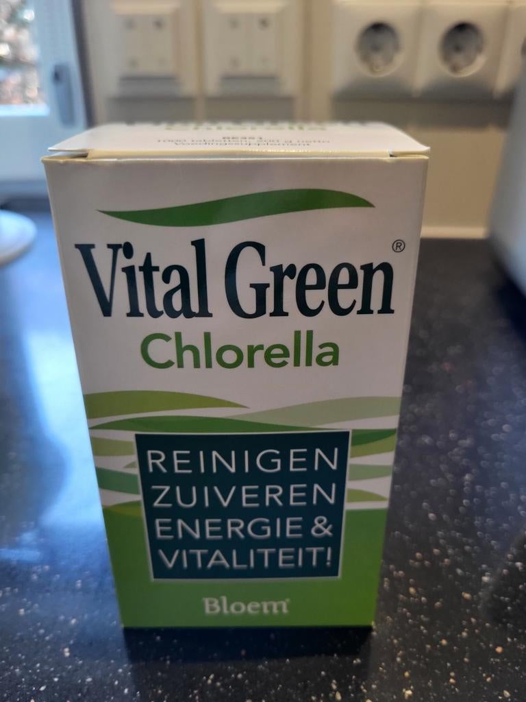 Vital Green Chlorella, 1000 tabletten, Ophalen of Verzenden, Nieuw, Overige typen