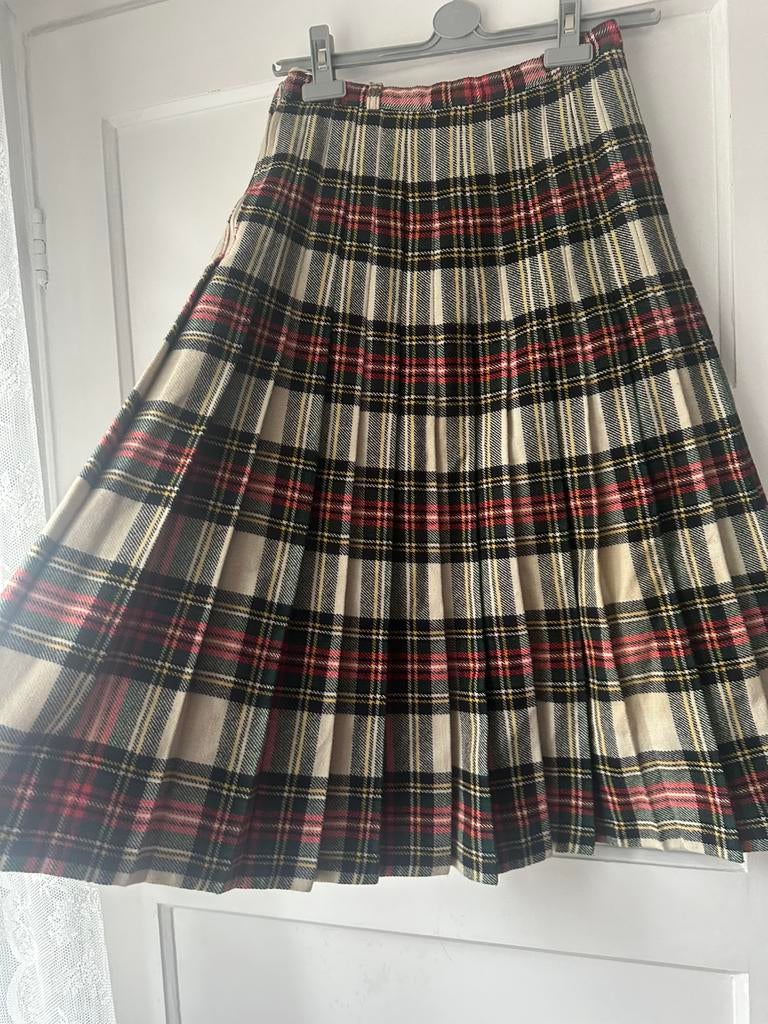 Fantastische vintage 70’s wollen tartan schots geruite rok, Kleding | Dames, Overige kleuren, Ophalen of Verzenden, Maat 34 (XS) of kleiner
