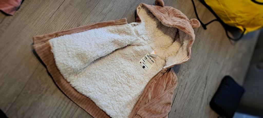 Teddy jasje baby maat 68, Jongetje of Meisje, Ophalen of Verzenden, Zo goed als nieuw, Jasje