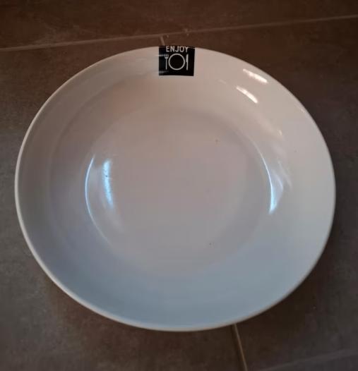 4 diepe pastaborden van het merk siaki, Ophalen of Verzenden, Zo goed als nieuw, Bord(en), Overige stijlen