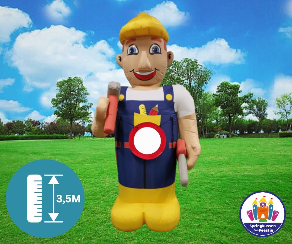 Abraham pop Klusjesman Te Huur / Incl. gratis leeftijdbord, Hobby en Vrije tijd, Ophalen, Zo goed als nieuw, Abraham of Sarah