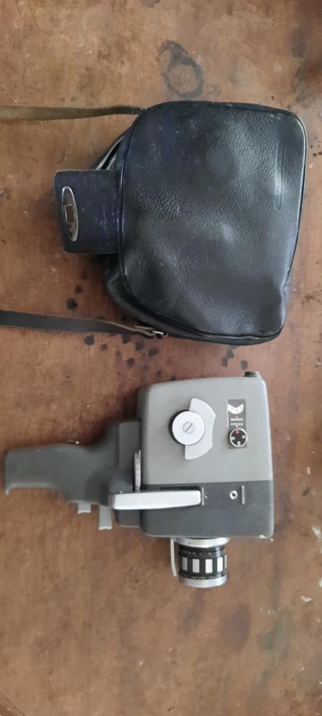 Elmo 8 S filmcamera met tas, Ophalen of Verzenden, 8mm, Camera