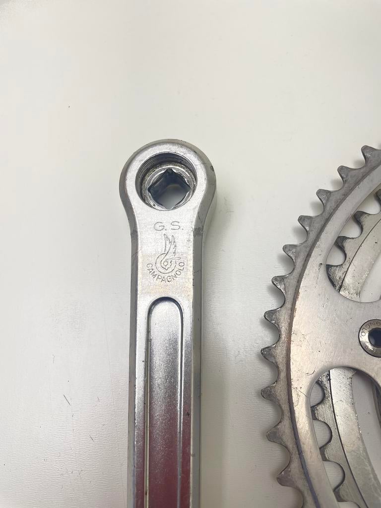 Campagnolo GS crankstel, Fietsen en Brommers, Ophalen of Verzenden, Zo goed als nieuw, Crankstel of Pedalen