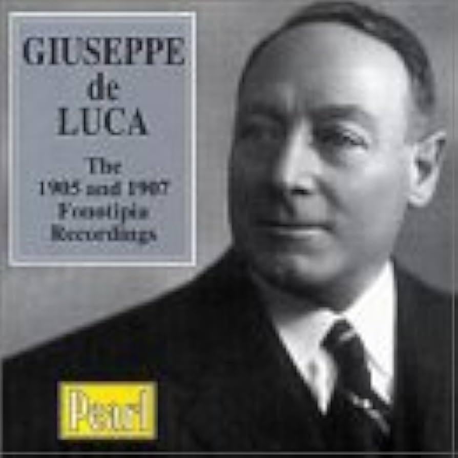 GIUSEPPE DE LUCA Fonotipia recordings 2 - CD PEARL ZGAN, Boxset, Ophalen of Verzenden, Zo goed als nieuw, Romantiek