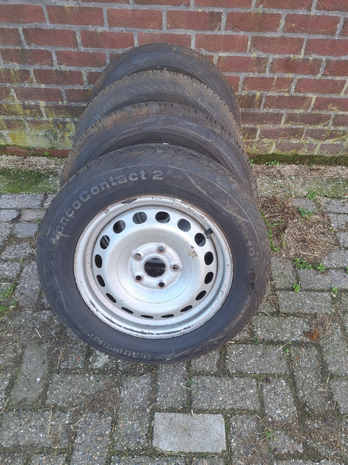 banden + velgen, Ophalen, 15 inch, Banden en Velgen, 195 mm