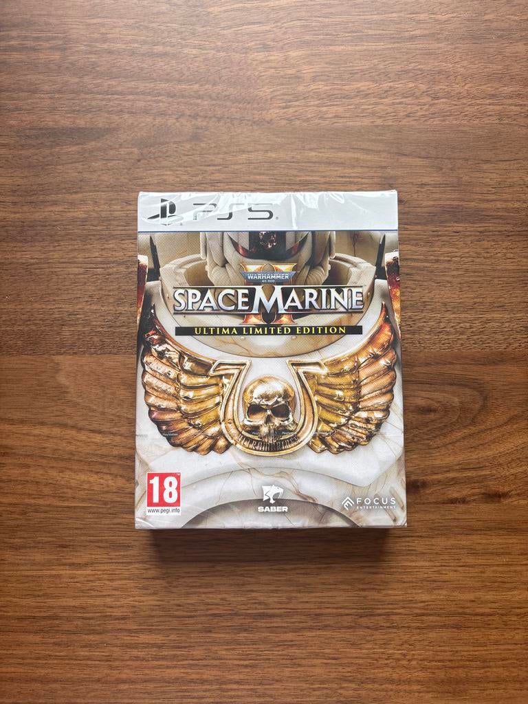 (SEALED) Warhammer 40k Space Marine 2 Limited Edition PS5, Spelcomputers en Games, Games | Sony PlayStation 5, Online, Vanaf 18 jaar