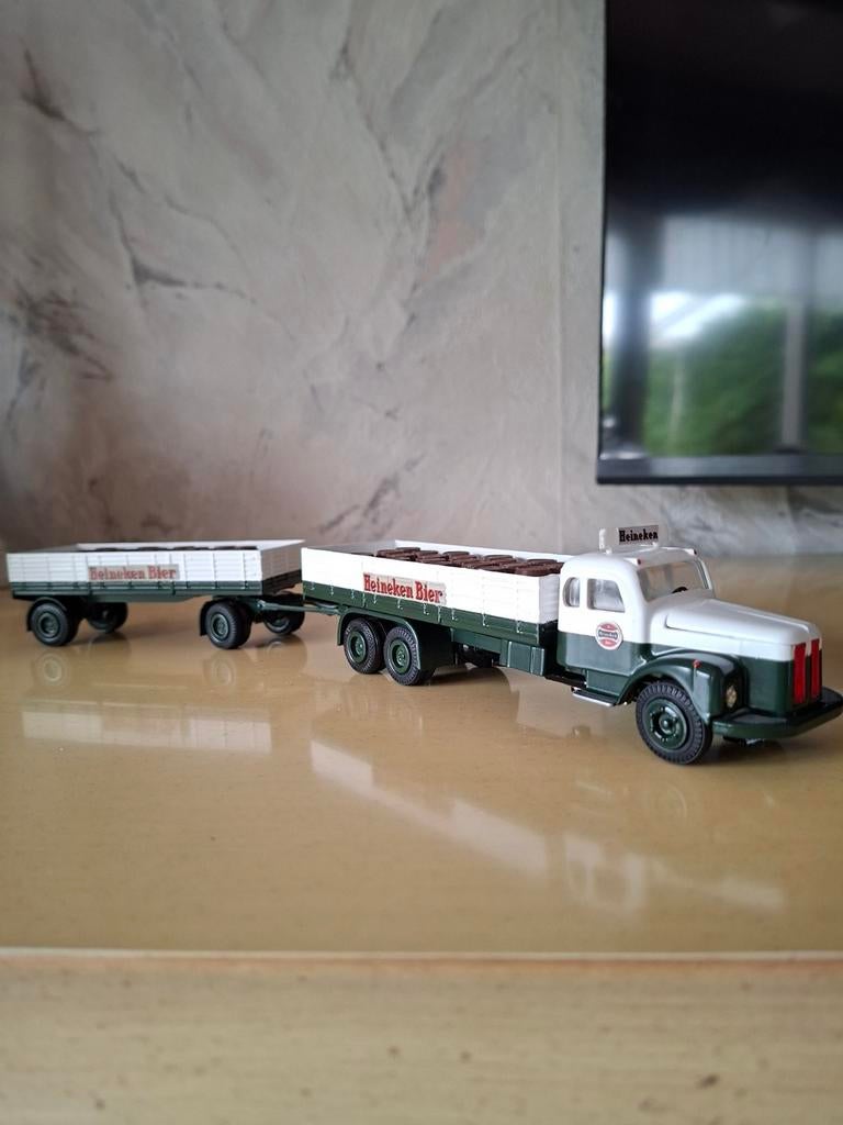 Tekno Scanis vabis Heineken bier truck, Ophalen of Verzenden, Zo goed als nieuw, Bus of Vrachtwagen, Tekno