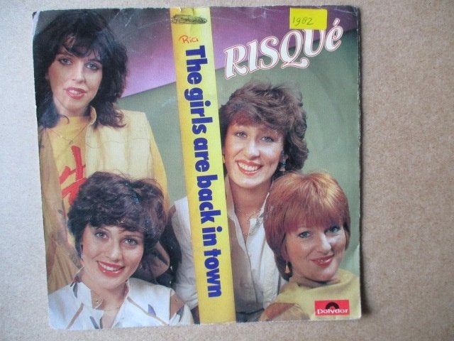 s4073 risque - the girls are back in town, Ophalen, Gebruikt, 7 inch, Overige genres