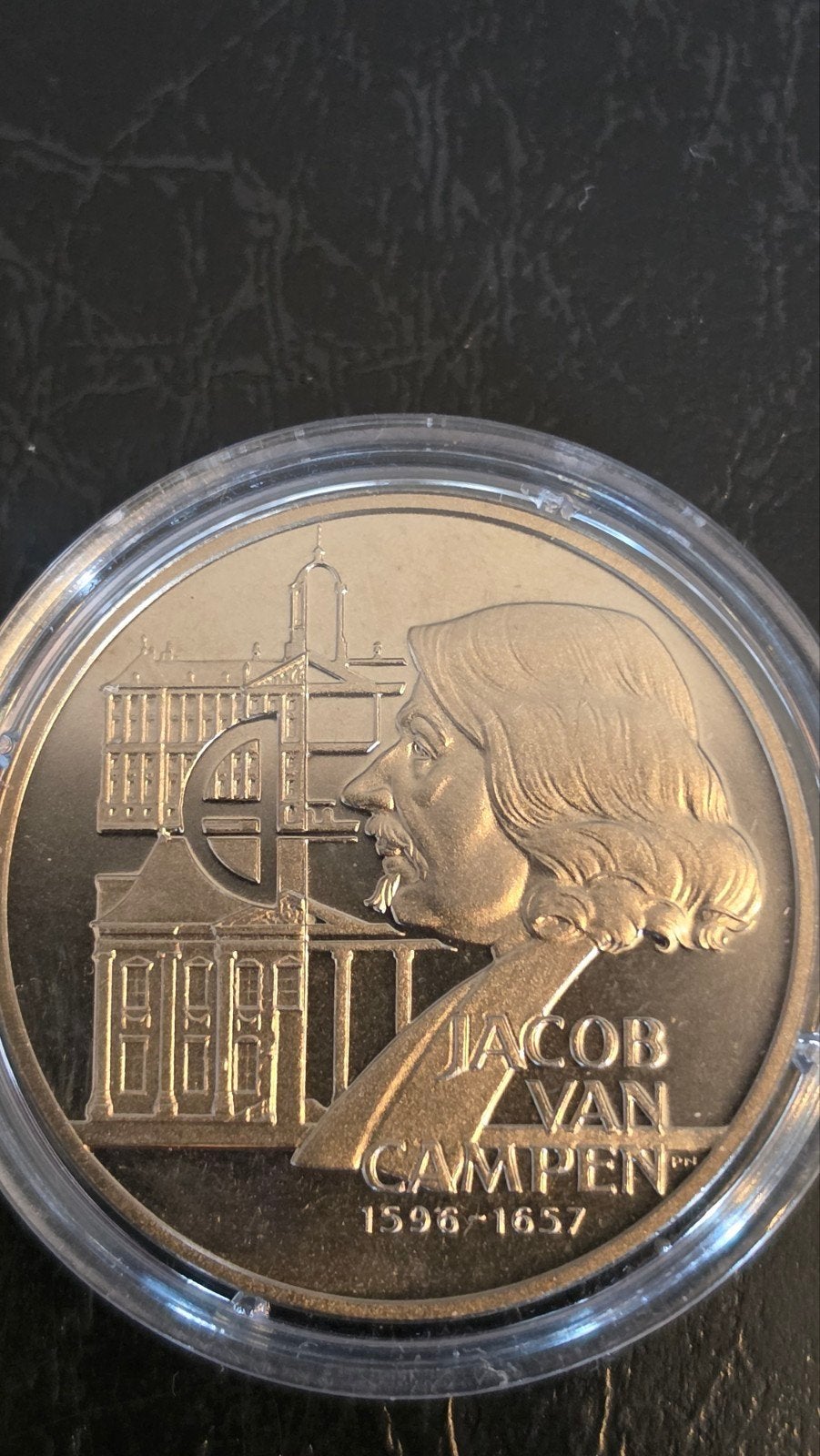10 ECU Jacob van Campen 1996, Ophalen of Verzenden, Koningin Beatrix, Overige waardes, Losse munt