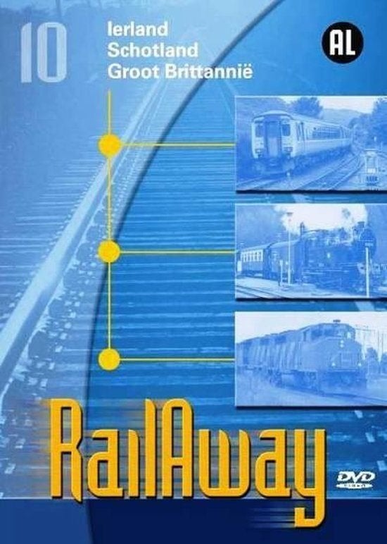 Rail Away Deel 10 Ierland Schotland Groot Brittannie DVD, Alle leeftijden, Verzenden, Zo goed als nieuw, Natuur