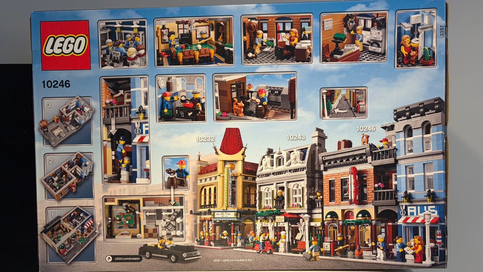 LEGO Creator Expert 10246 Detective's Office, Ophalen of Verzenden, Zo goed als nieuw