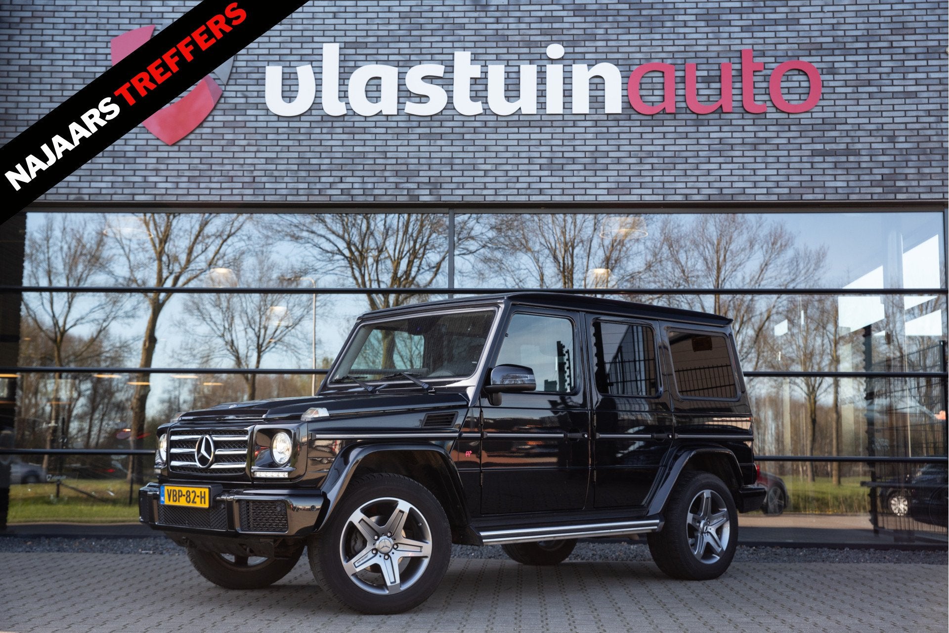 Mercedes-Benz G-Klasse 350 D 245PK Grijs kenteken , Trekhaak, Auto's, Automaat, Gebruikt, Lederen bekleding, Bedrijf