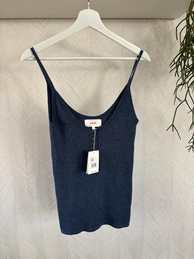 Xirena Aggie top maat L nieuw met labels Heather Blue, Maat 38/40 (M), Blauw, Nieuw, Ophalen of Verzenden