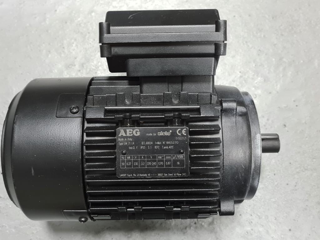 Nieuwe Elsto elektromotor 030 AMME 71 0,37kW 1500rpm, Doe-het-zelf en Verbouw, Motoren, Ophalen of Verzenden, Nieuw, Elektromotor