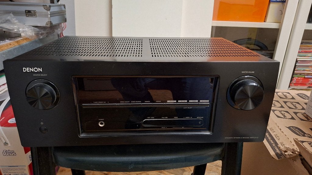 Denon AVR 2113 Versterker Airplay Ondersteuning, Gebruikt, Denon, Ophalen of Verzenden, 120 watt of meer
