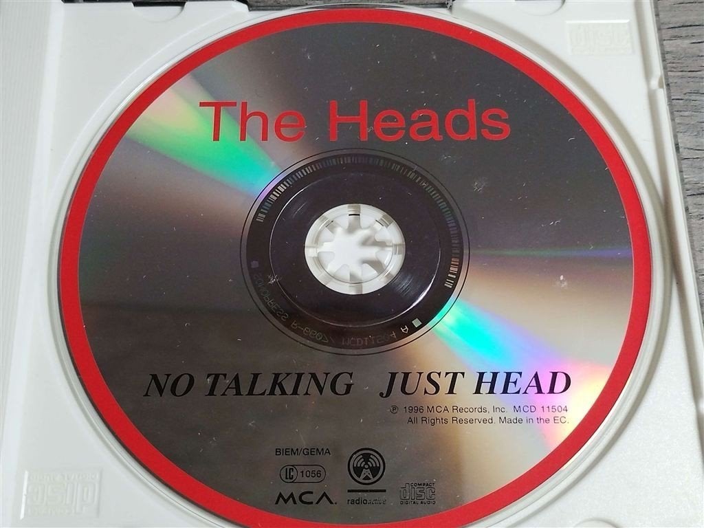 The Heads ‎- No Talking Just Head, Ophalen of Verzenden, Zo goed als nieuw
