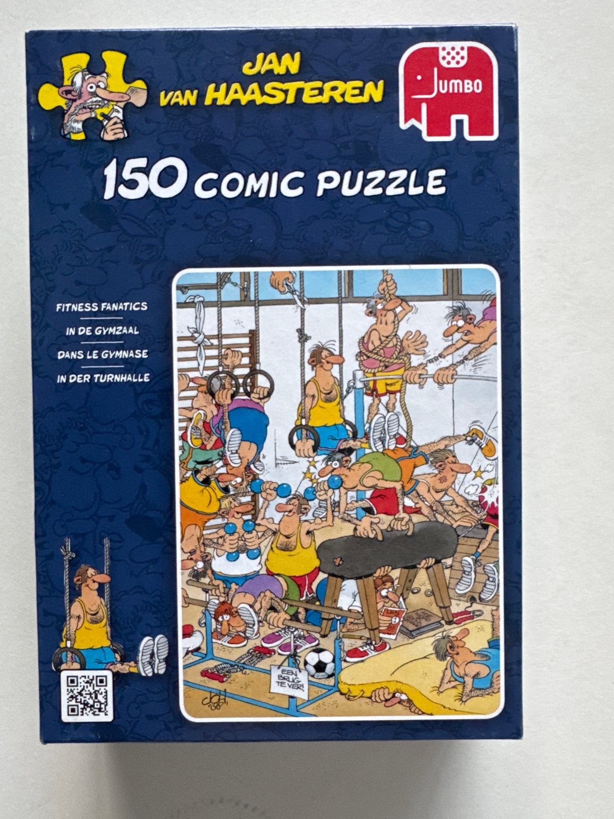 Jan van Haasteren Comic Puzzle - Fitness Fanatics 150 stukje, Ophalen of Verzenden, Zo goed als nieuw, 6 jaar of ouder