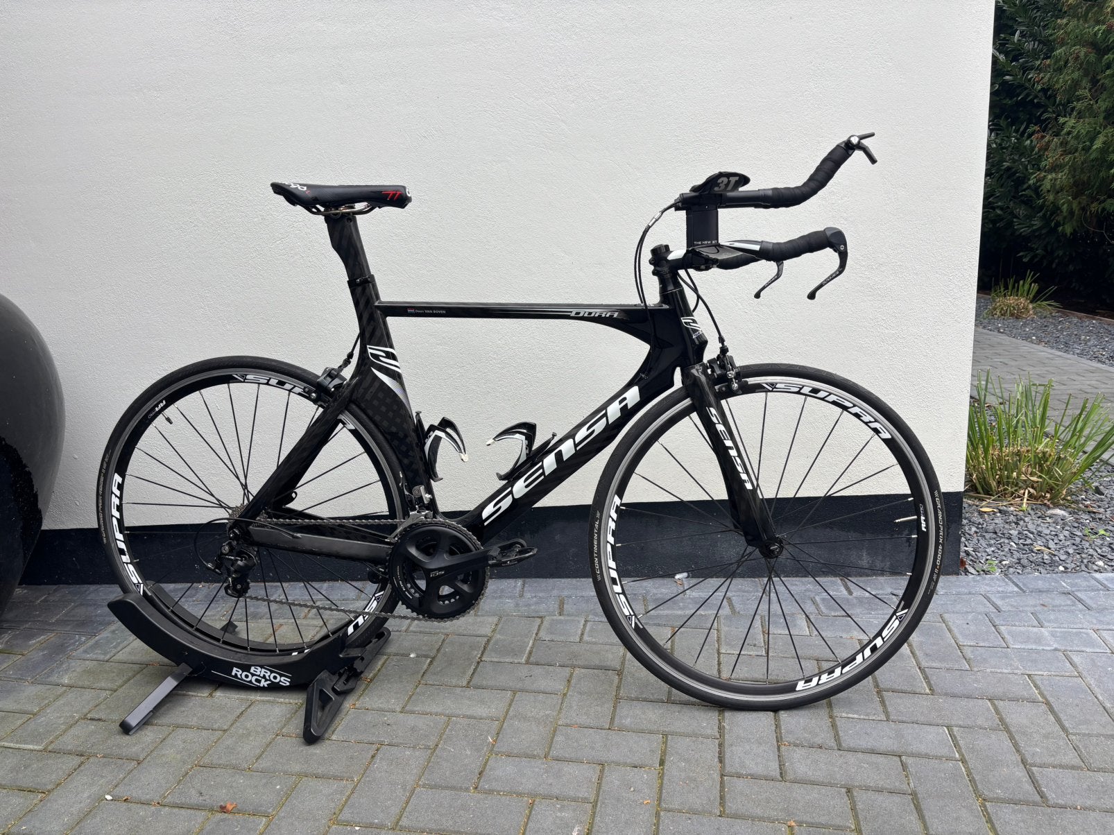 Mooie Sensa Tijdritfiets Carbon | Shimano 11s | Dura-Ace | L, 28 inch, Carbon, Velgrem, Zo goed als nieuw