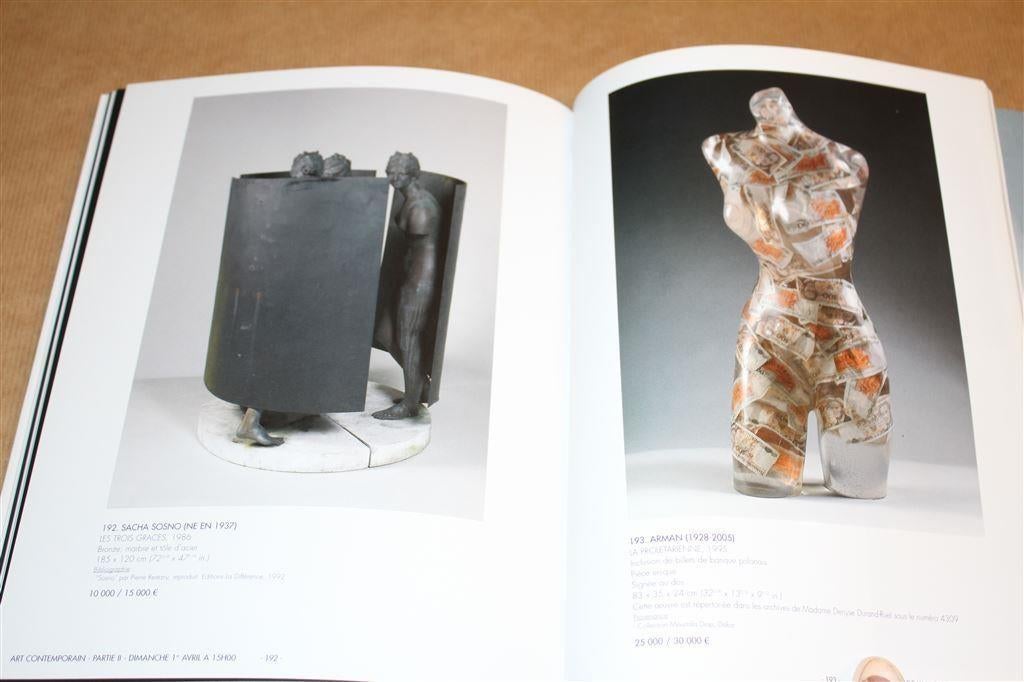 Veilingcatalogus Cornette Saint-Cyr 2007. Art contemporain., Ophalen of Verzenden, Gelezen