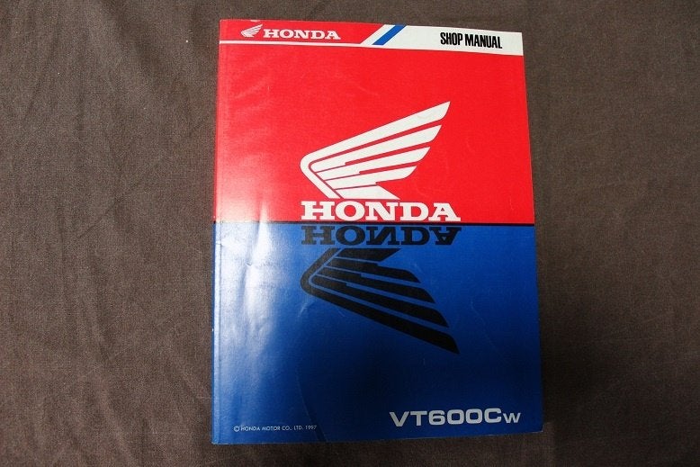 Honda VT600 C 1997 / 1998 motorcycle shop manual VT600Cw, Ophalen of Verzenden, Honda