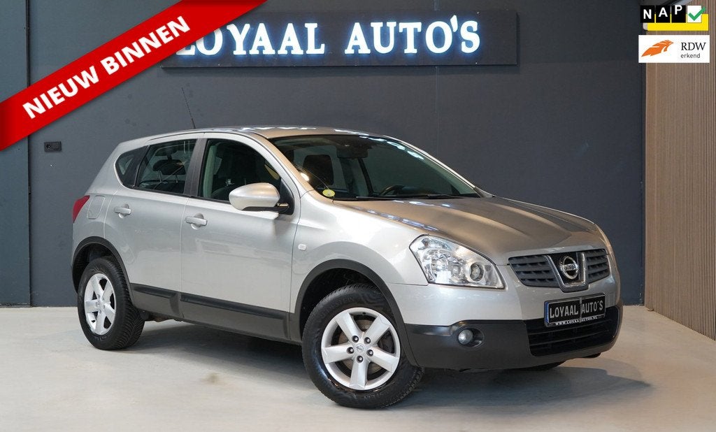 Nissan Qashqai 2.0 Acenta | AIRCO | CRUISE | PDC | ELEK.RAME, Voorwielaandrijving, Stof, Gebruikt, 4 cilinders