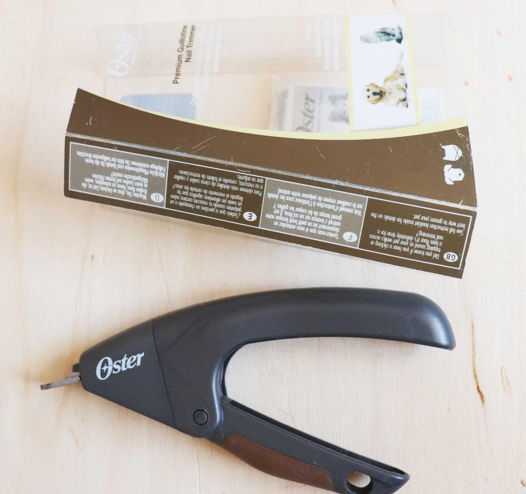 Oster Premium nagelknipper voor hond of kat., Ophalen of Verzenden, Zo goed als nieuw