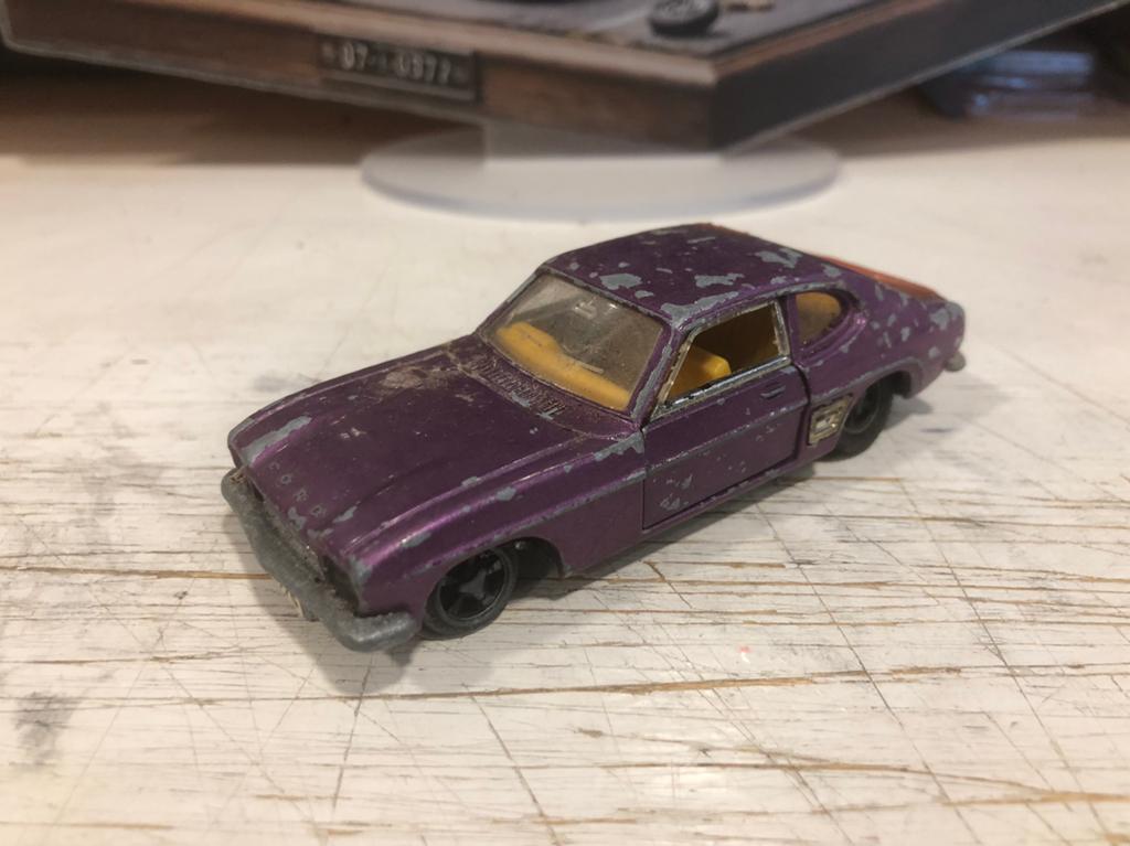 1:43 Ford Capri MK I Dinky Toys Opknapper, Ophalen of Verzenden, Gebruikt, Auto, Dinky Toys