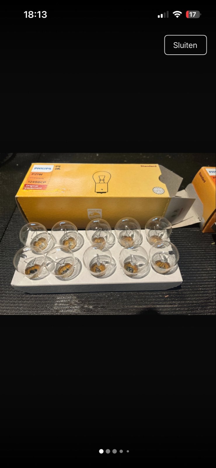 Philips PY21W 12V 21W BA15s Gloeilampen (10 stuks), Ophalen of Verzenden, Nieuw, Universele onderdelen