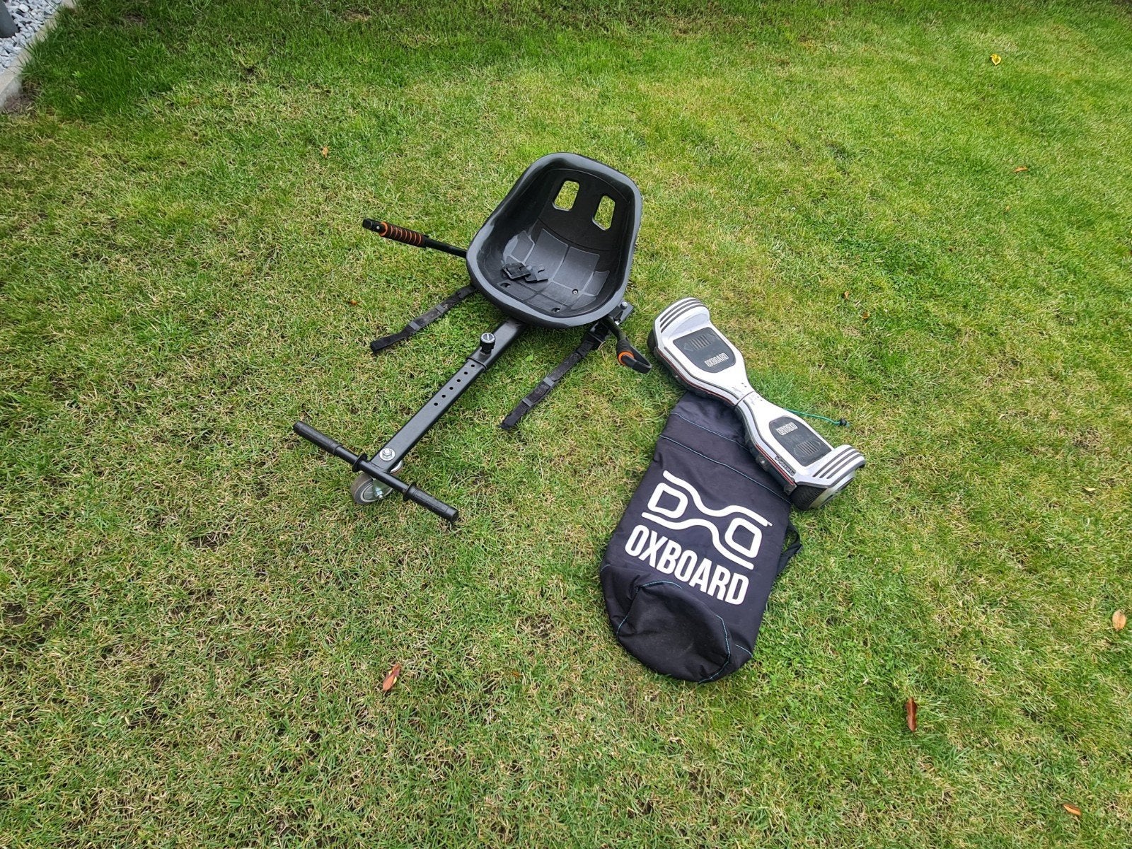 Oxboard Hoverboard met zitje en draagtas, Ophalen of Verzenden, Gebruikt, Gewone step