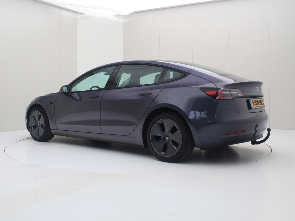 Tesla Model 3 Standard RWD Plus UPGRADE 90,5% SoH [ TREKHAAK, Auto's, 0 cilinders, Gebruikt, Zwart, Origineel Nederlands
